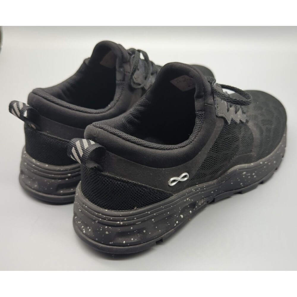 Infinity Women's Fly Black Speckled Athletic Shoes 6.5 Antimicrobial Nurse Chef - Picture 4 of 12